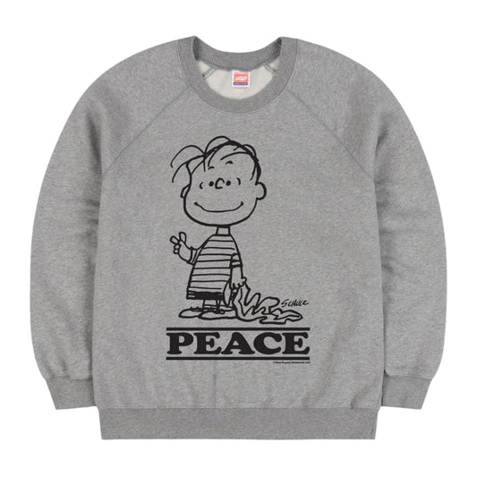Peace Grey Marl Sweatshirt