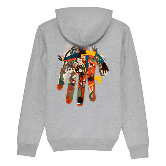 FREAKOUT GREY HOODIE