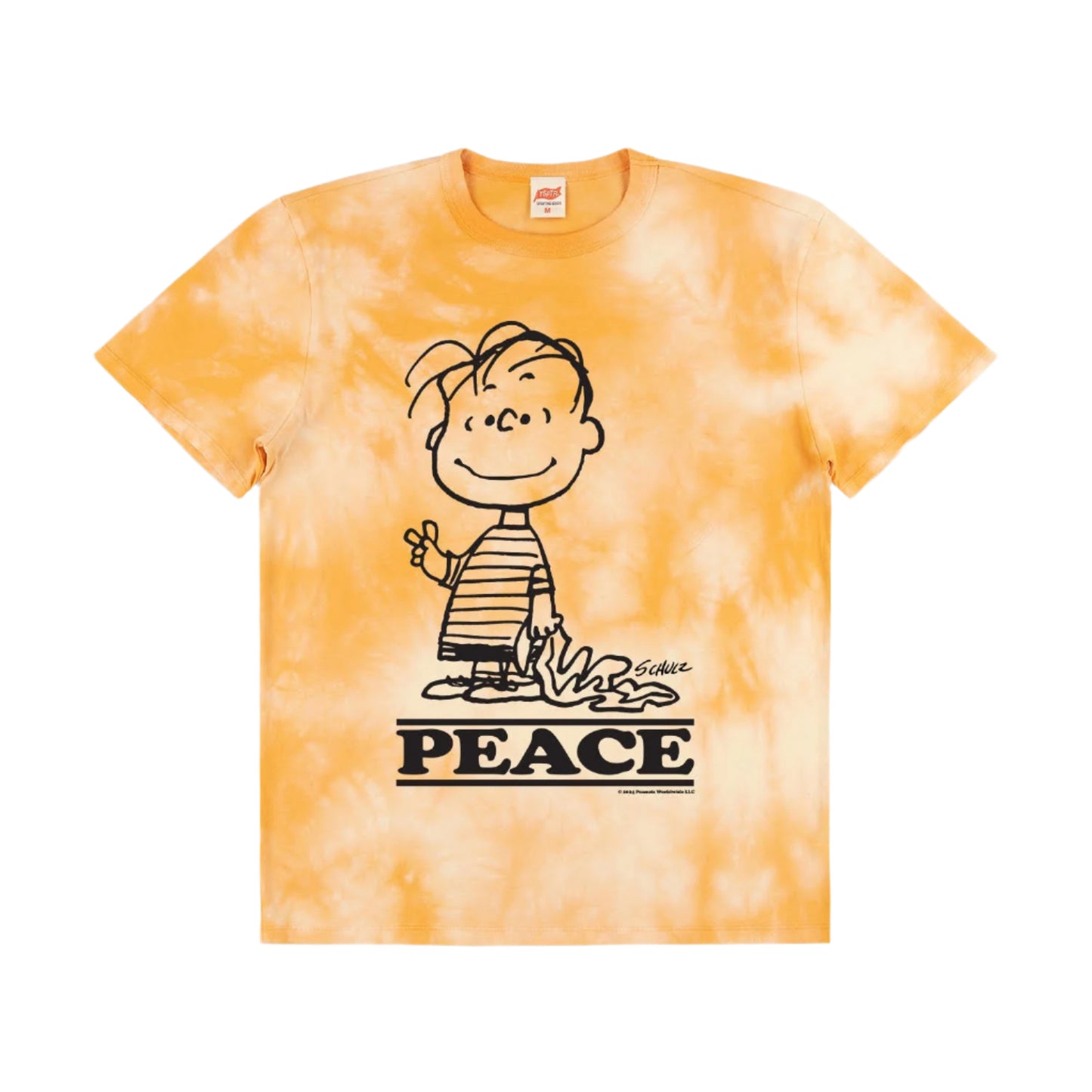 Peace Orange Tie Dye T-shirt