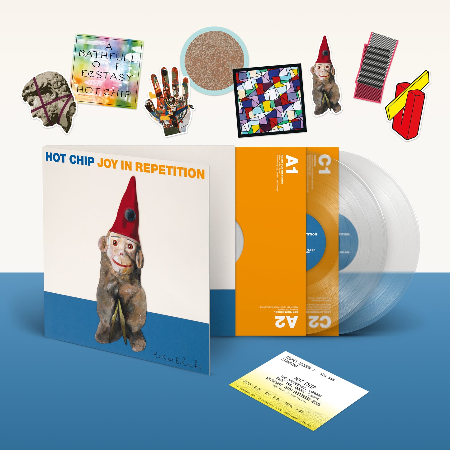 Joy In Repetition Limited Edition Clear Double Vinyl (Signed)