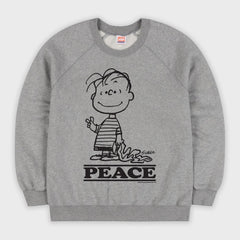 Peace Grey Marl Sweatshirt