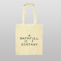 A BATHFULL OF ECSTASY NATURAL TOTE BAG